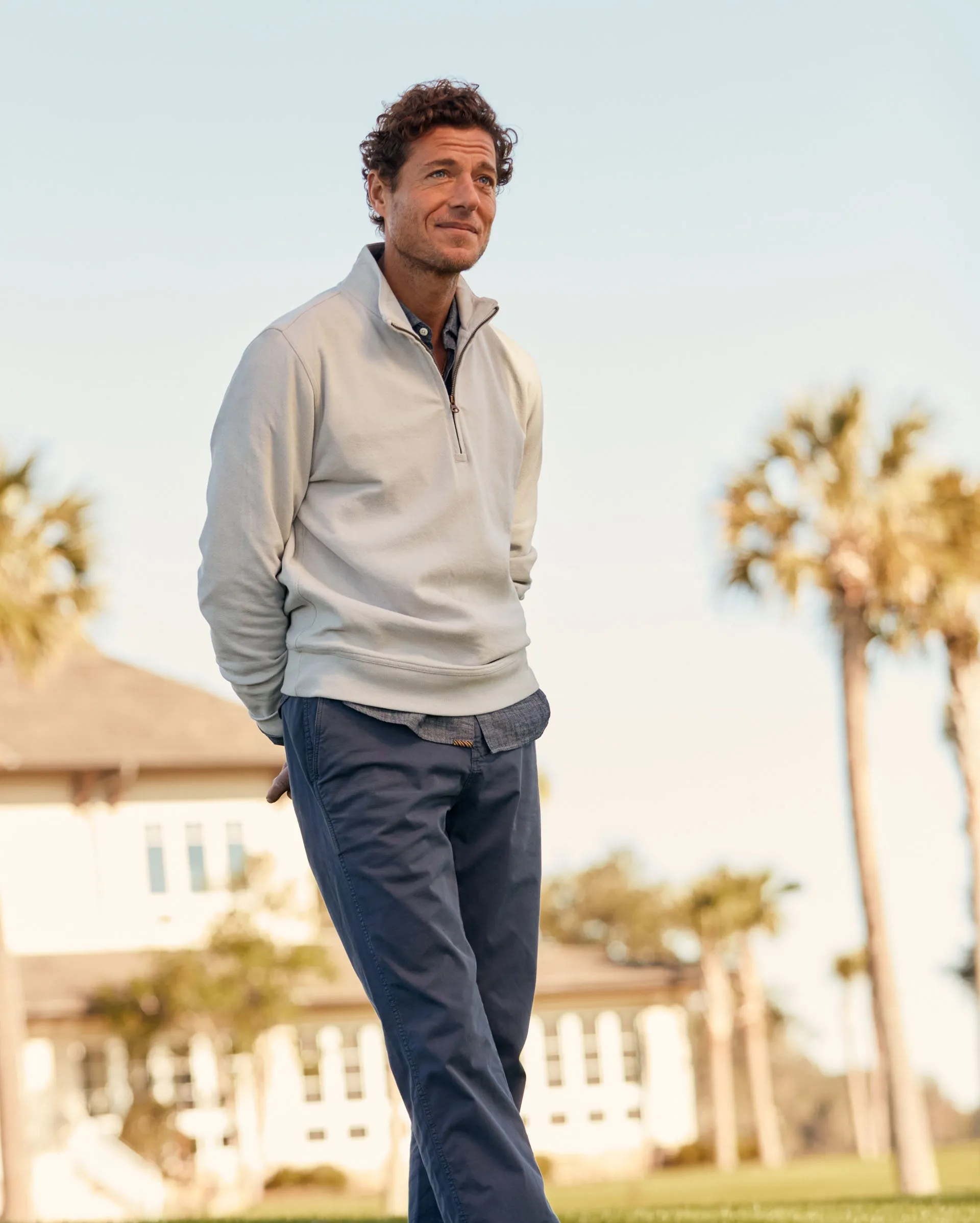 Cullman Half Zip sold by Billy Reid product image thumbnail 3