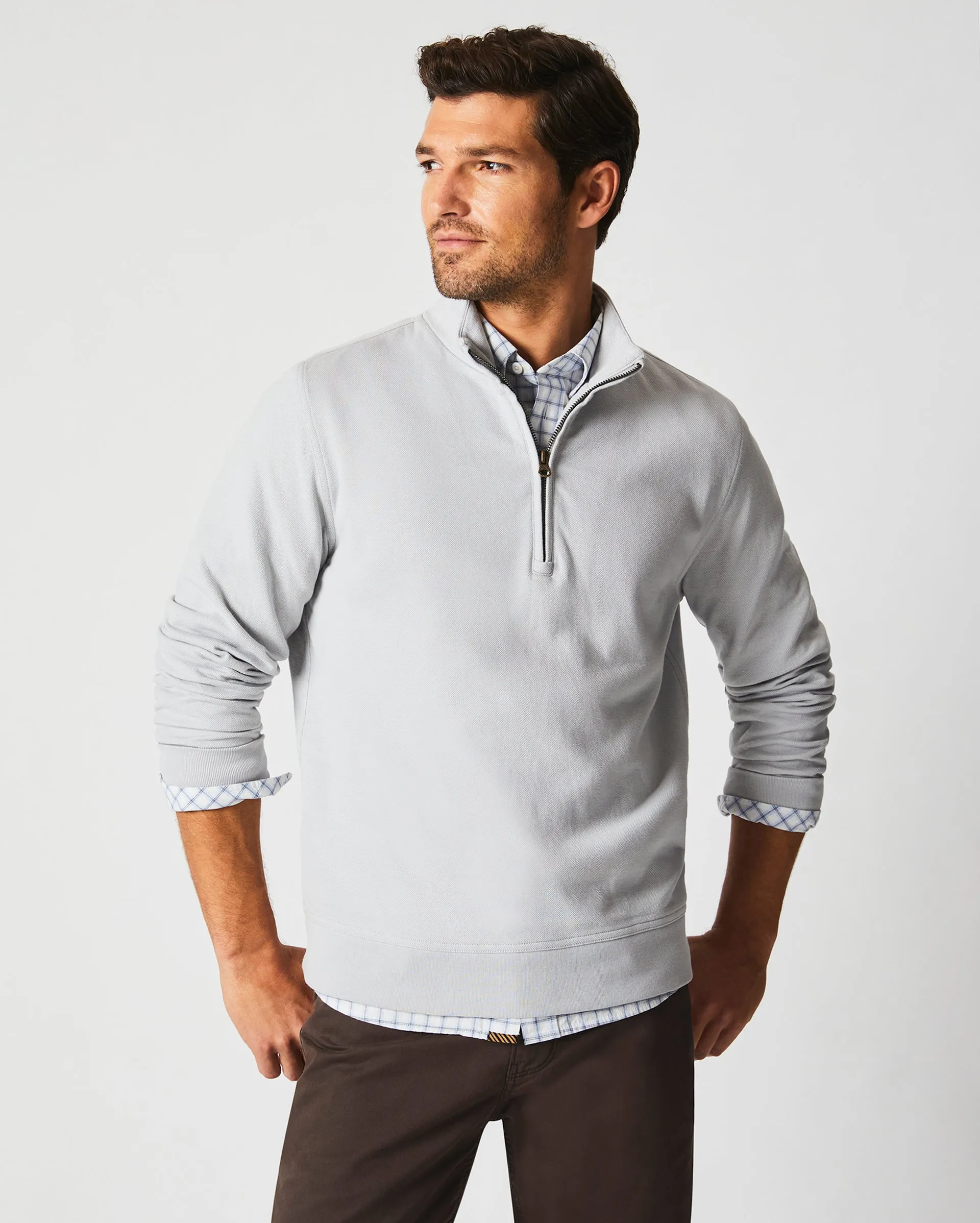 Cullman Half Zip sold by Billy Reid product image thumbnail 2