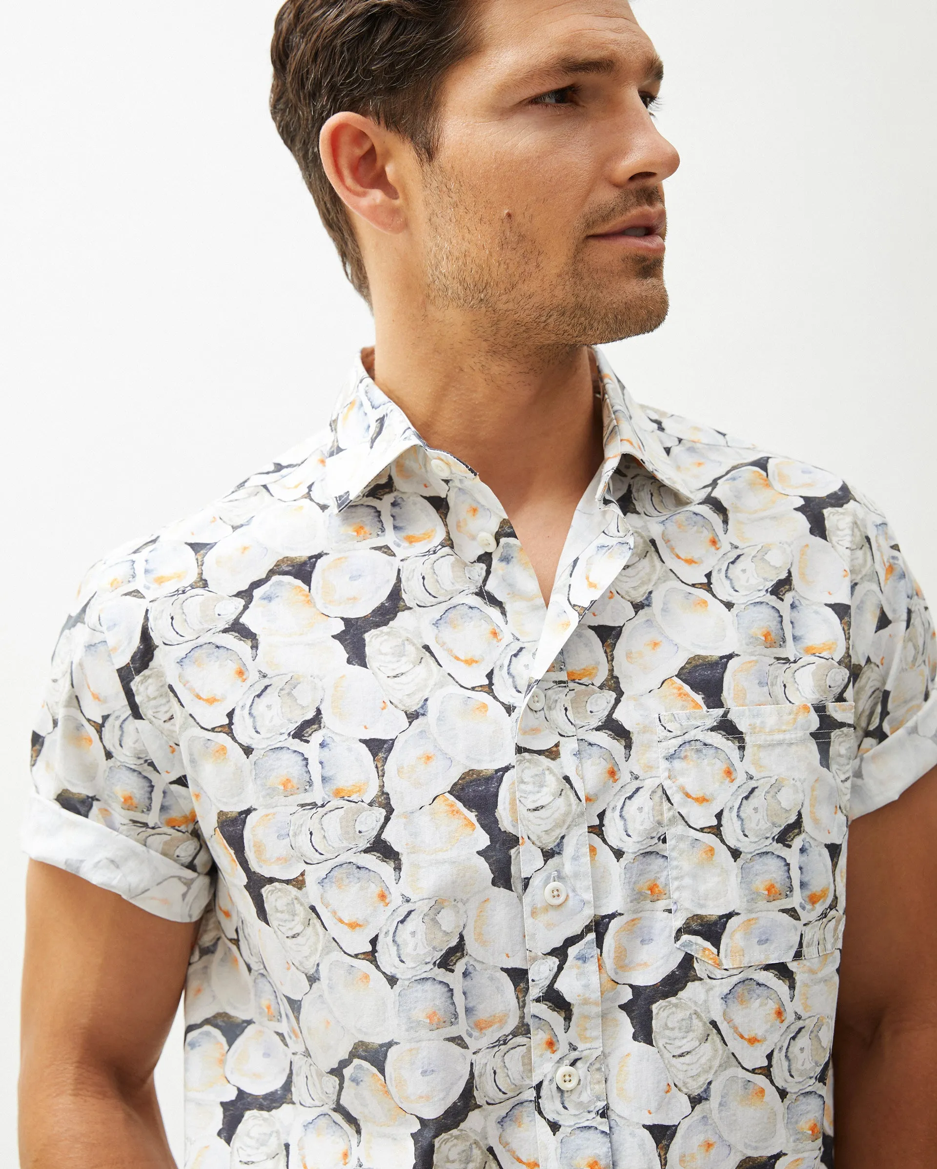 S/S TREME BLOCK SHIRT sold by Billy Reid product image thumbnail 4