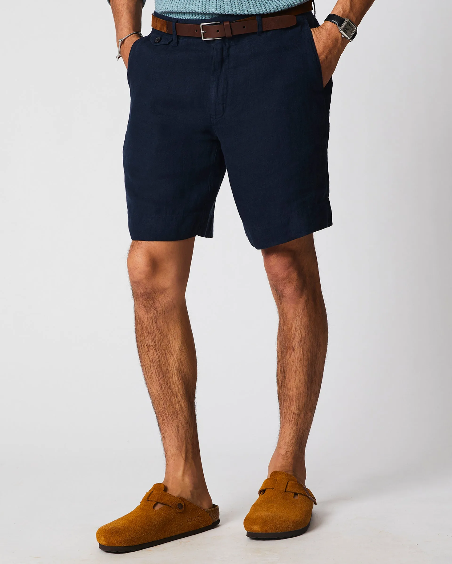 LINEN MOORE SHORT sold by Billy Reid product image thumbnail 2