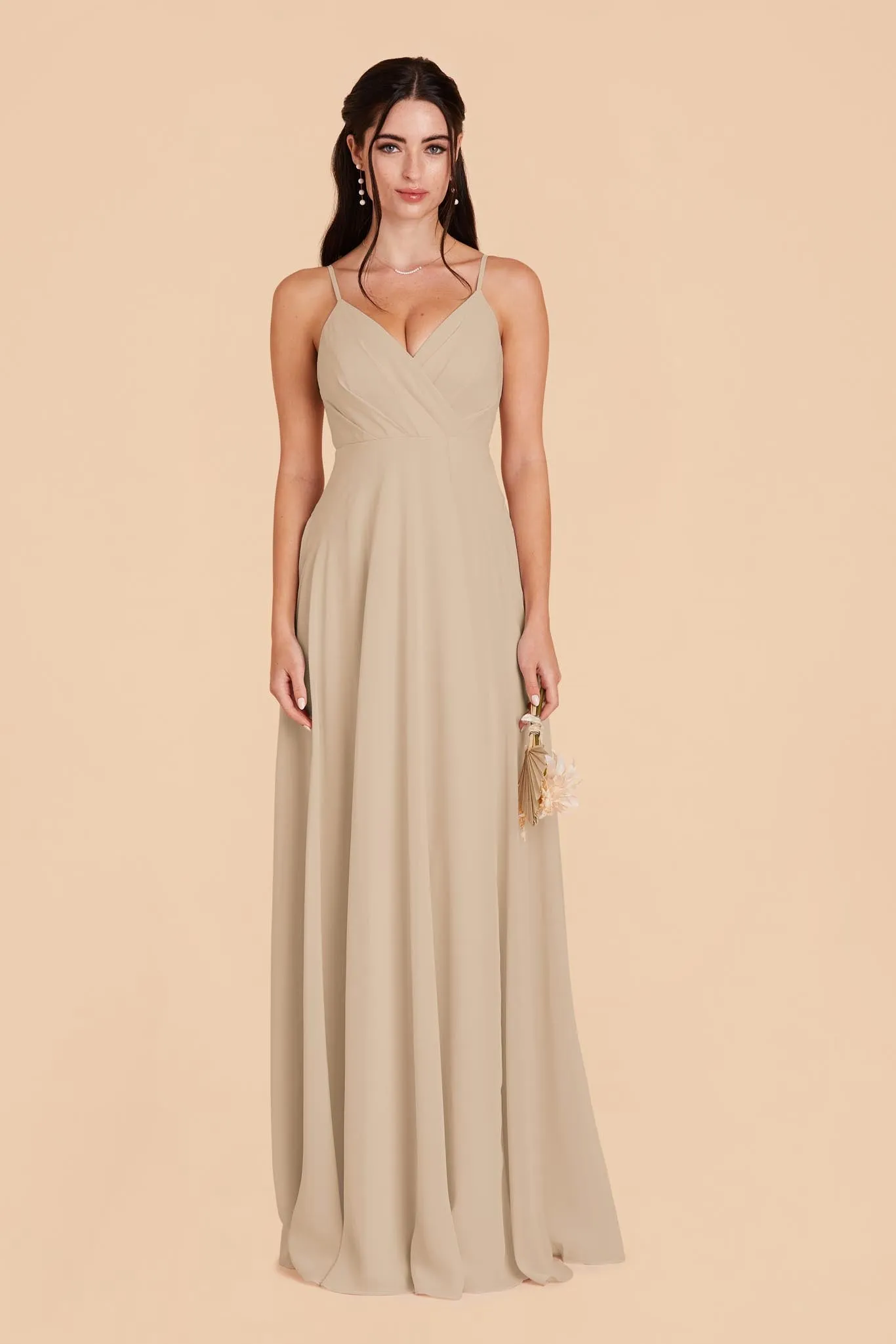 Kaia Dress - Almond sold by Birdy Grey product image thumbnail 3