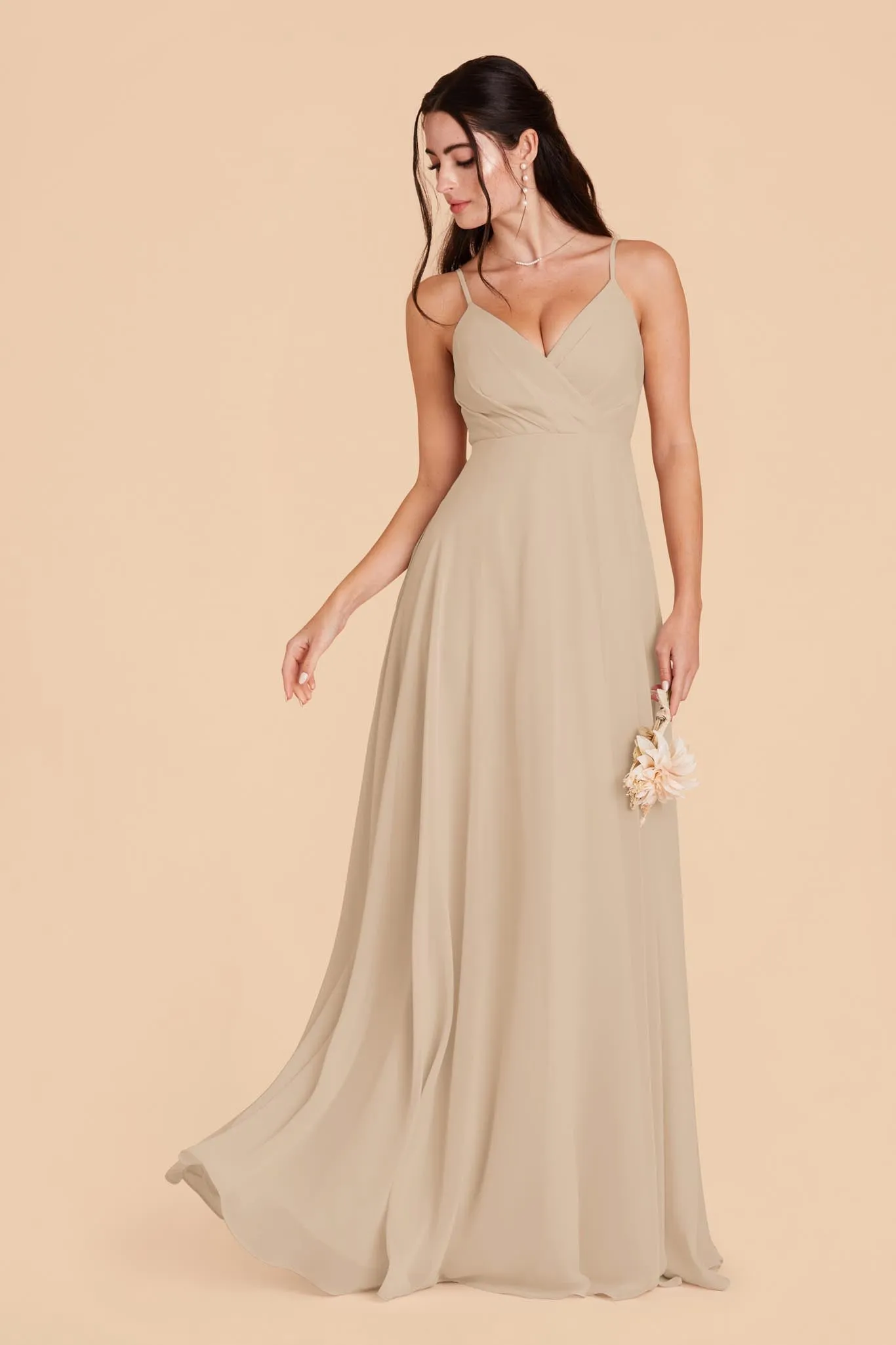 Kaia Dress - Almond sold by Birdy Grey product image thumbnail 5