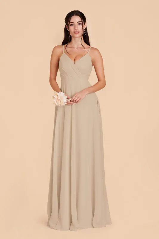 Kaia Dress - Almond sold by Birdy Grey