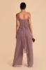Gigi Convertible Jumpsuit - Dark Mauve sold by Birdy Grey