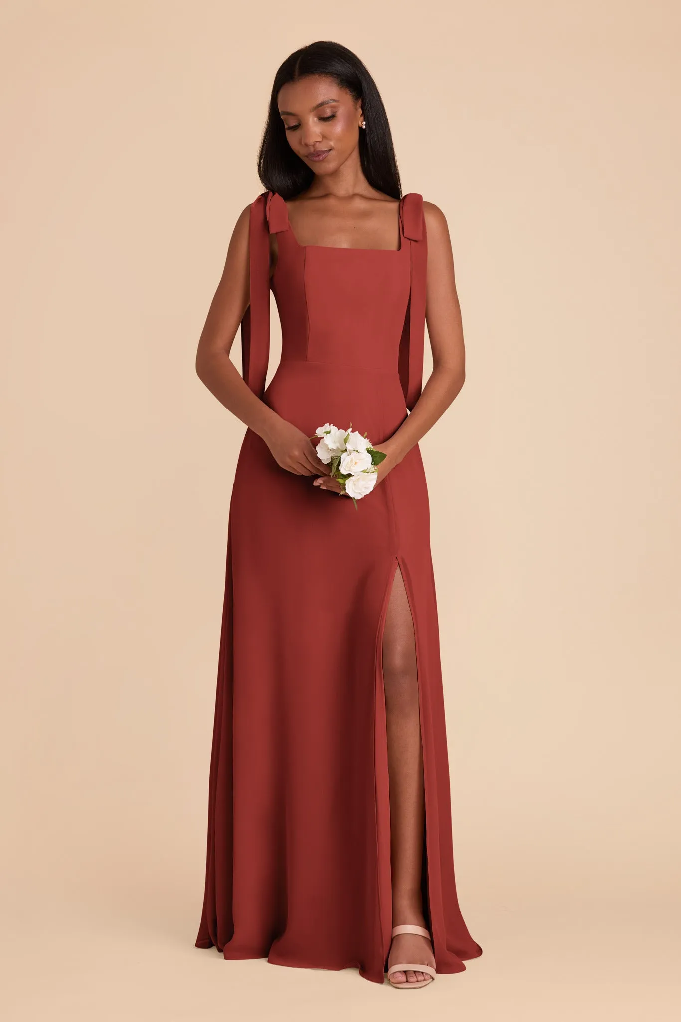 Alex Convertible Dress Chiffon - Spice sold by Birdy Grey product image thumbnail 2