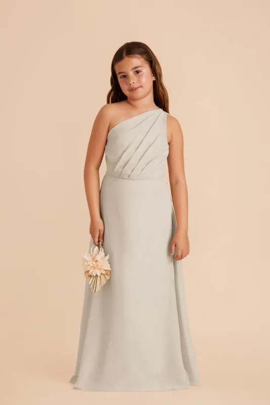 Kiara Junior Chiffon Dress - Dove Gray sold by Birdy Grey