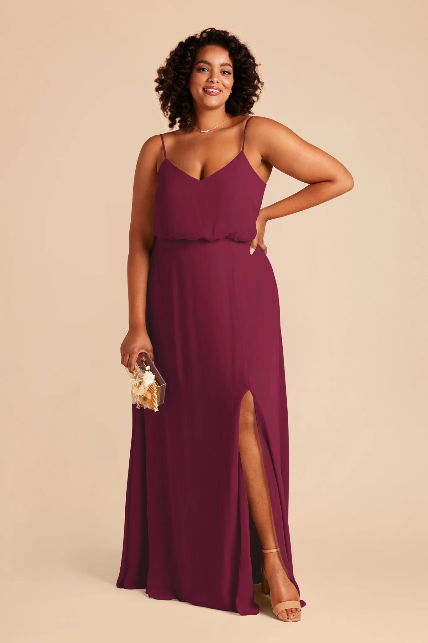 Gwennie Dress - Berry sold by Birdy Grey product image thumbnail 2