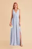 Laurie Empire Dress - Ice Blue sold by Birdy Grey