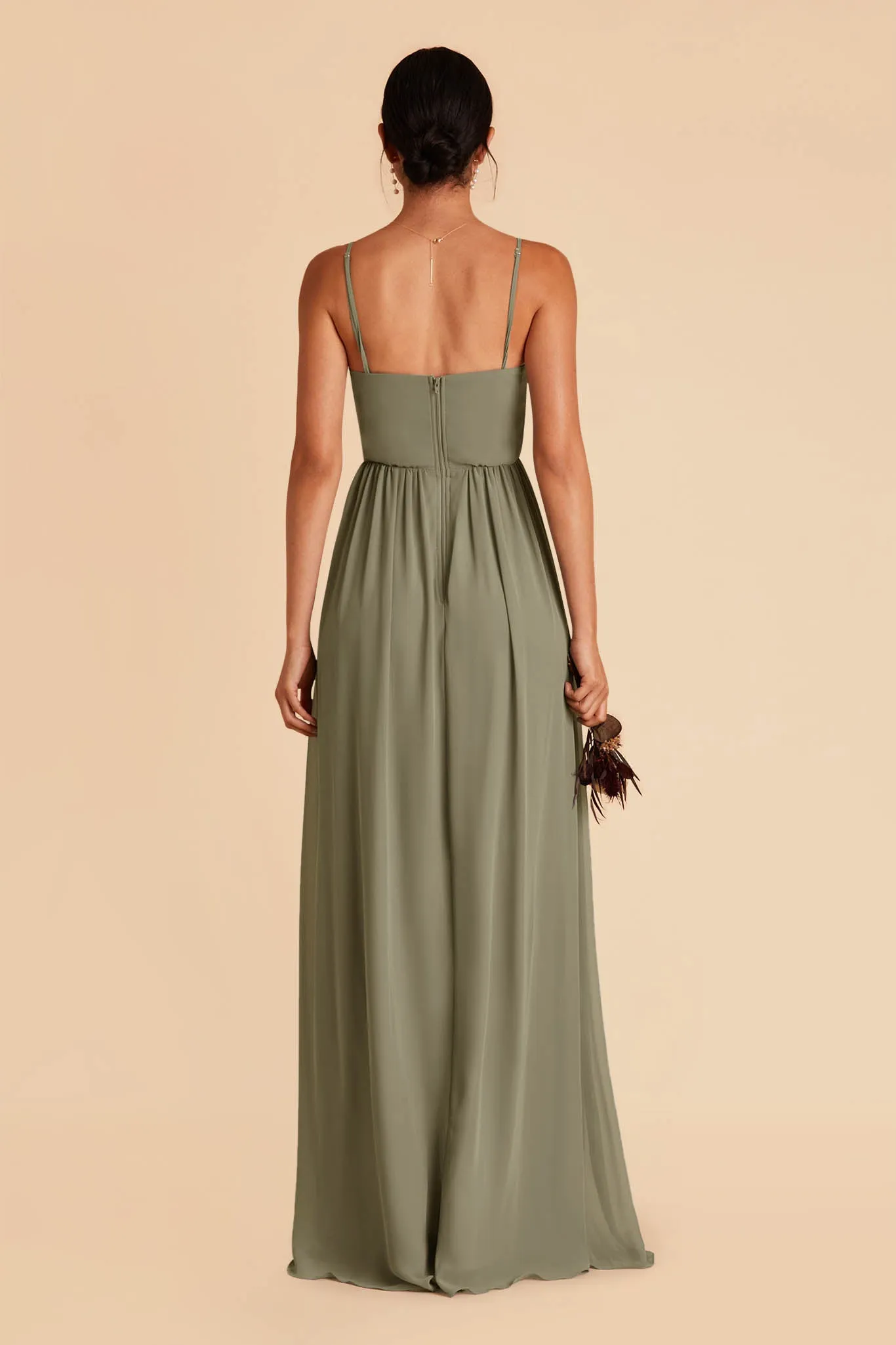 August Convertible Dress - Moss Green sold by Birdy Grey product image thumbnail 5