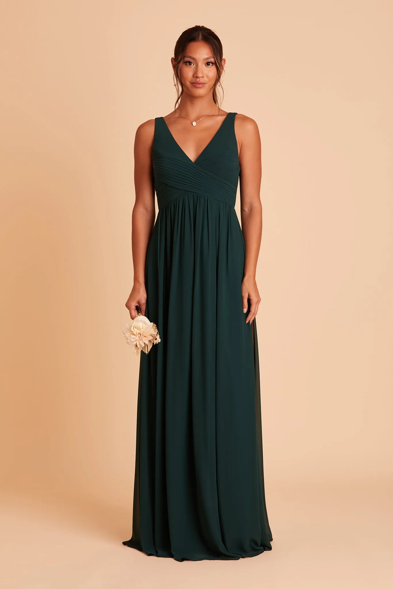 Laurie Empire Dress - Emerald sold by Birdy Grey product image thumbnail 5