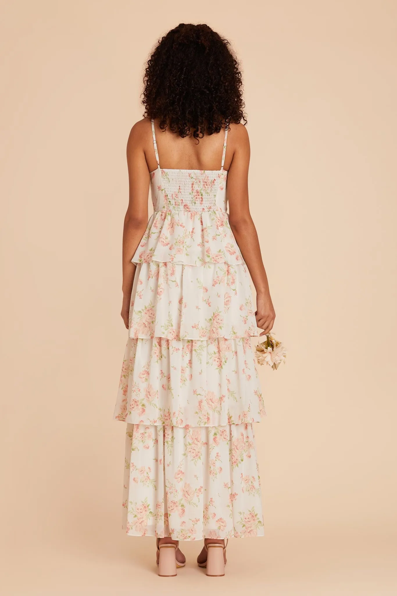 Lola Chiffon Dress - Whimsical Blooms sold by Birdy Grey product image thumbnail 4