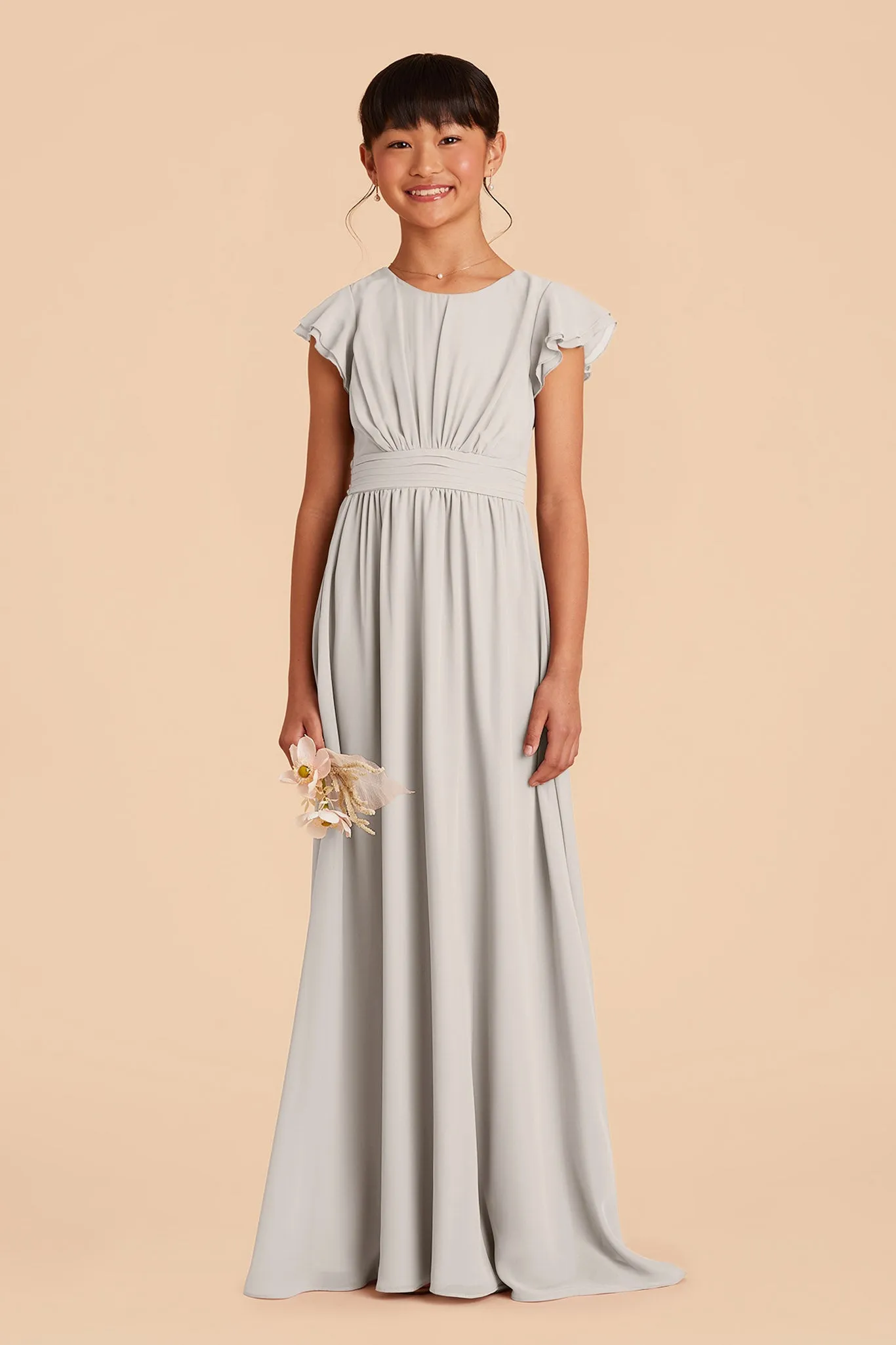 Celine Junior Dress - Dove Gray sold by Birdy Grey product image thumbnail 3