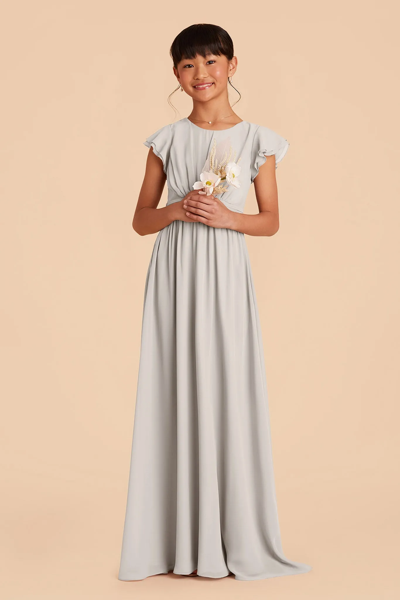 Celine Junior Dress - Dove Gray sold by Birdy Grey product image thumbnail 4