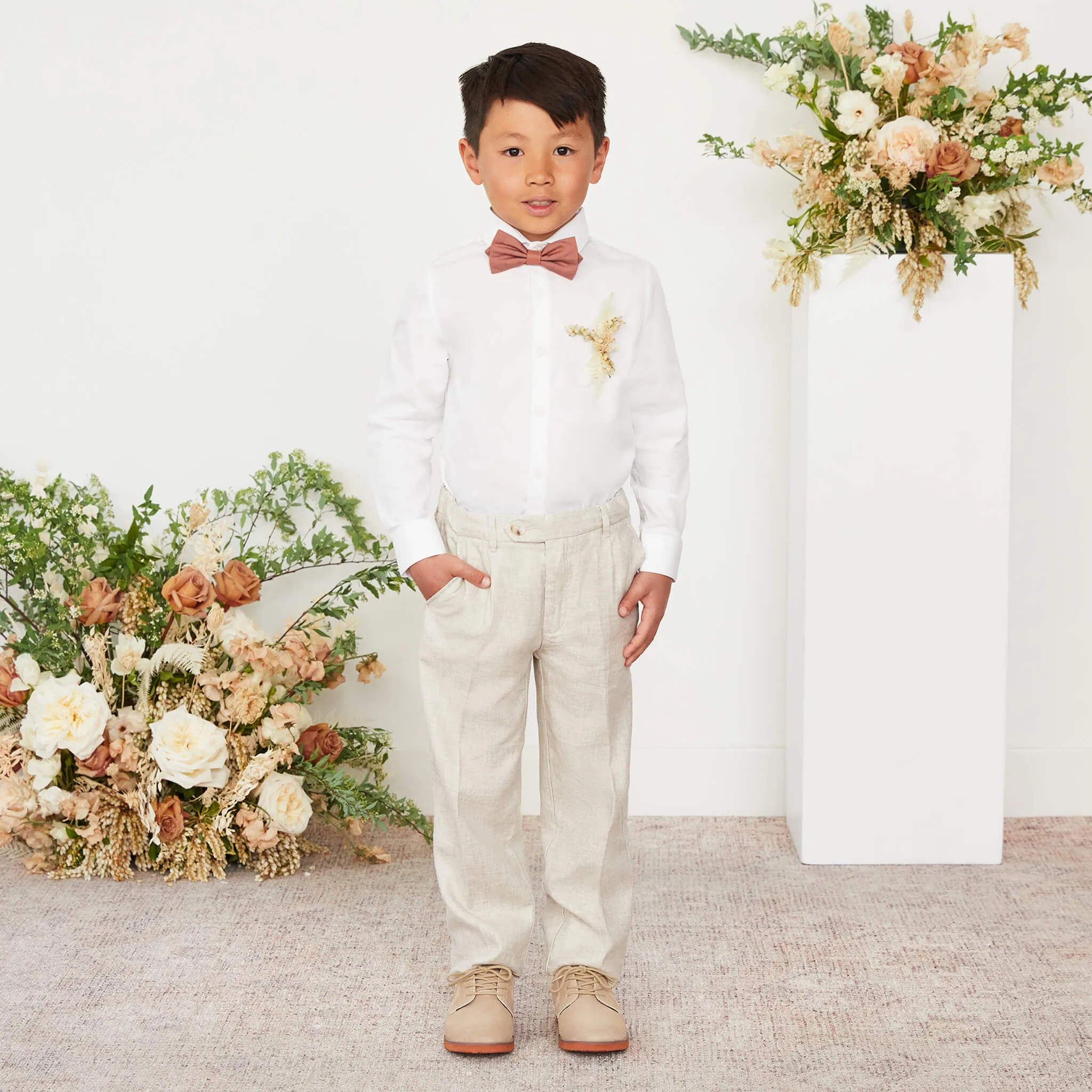 Harry Bow Tie - Desert Rose sold by Birdy Grey product image thumbnail 4