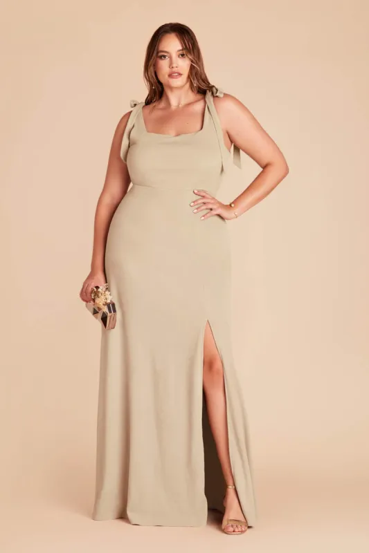 Alex Convertible Dress - Neutral Champagne sold by Birdy Grey