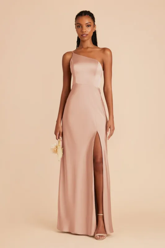 Kensie Matte Satin Dress - Rose Gold sold by Birdy Grey