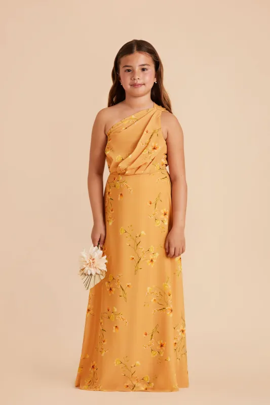 Kiara Junior Chiffon Dress - Marigold Le Fleur sold by Birdy Grey