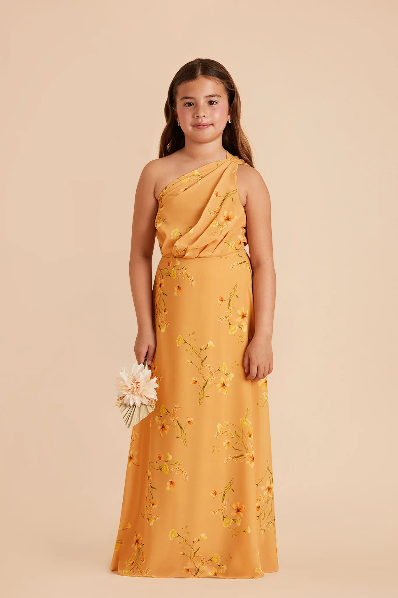 Kiara Junior Chiffon Dress - Marigold Le Fleur sold by Birdy Grey