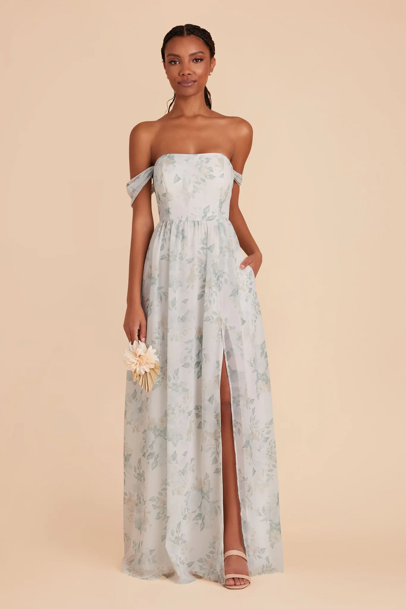 August Convertible Dress - Sage Spring Garden sold by Birdy Grey product image thumbnail 2