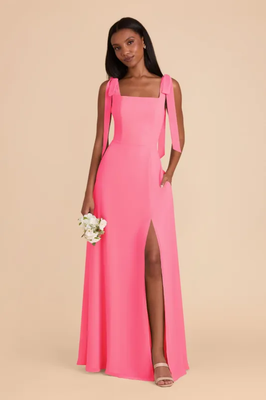 Alex Convertible Dress Chiffon - Bon Bon Pink sold by Birdy Grey