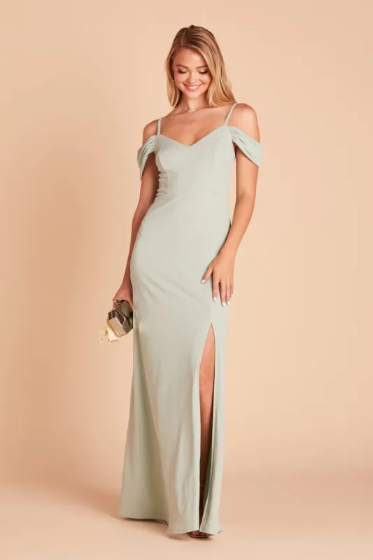 Dev Crepe Dress - Sage sold by Birdy Grey