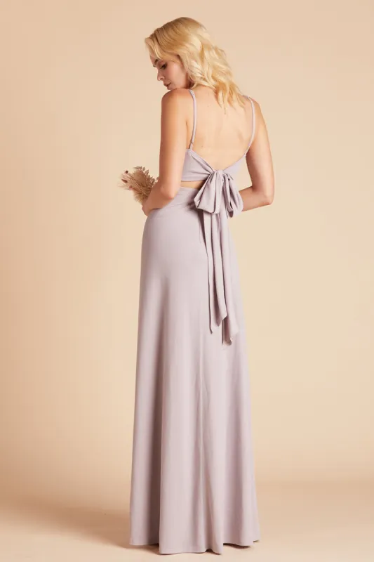 Benny Crepe Dress - Lilac sold by Birdy Grey