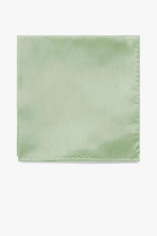 Didi Pocket Square - Pale Pistachio sold by Birdy Grey