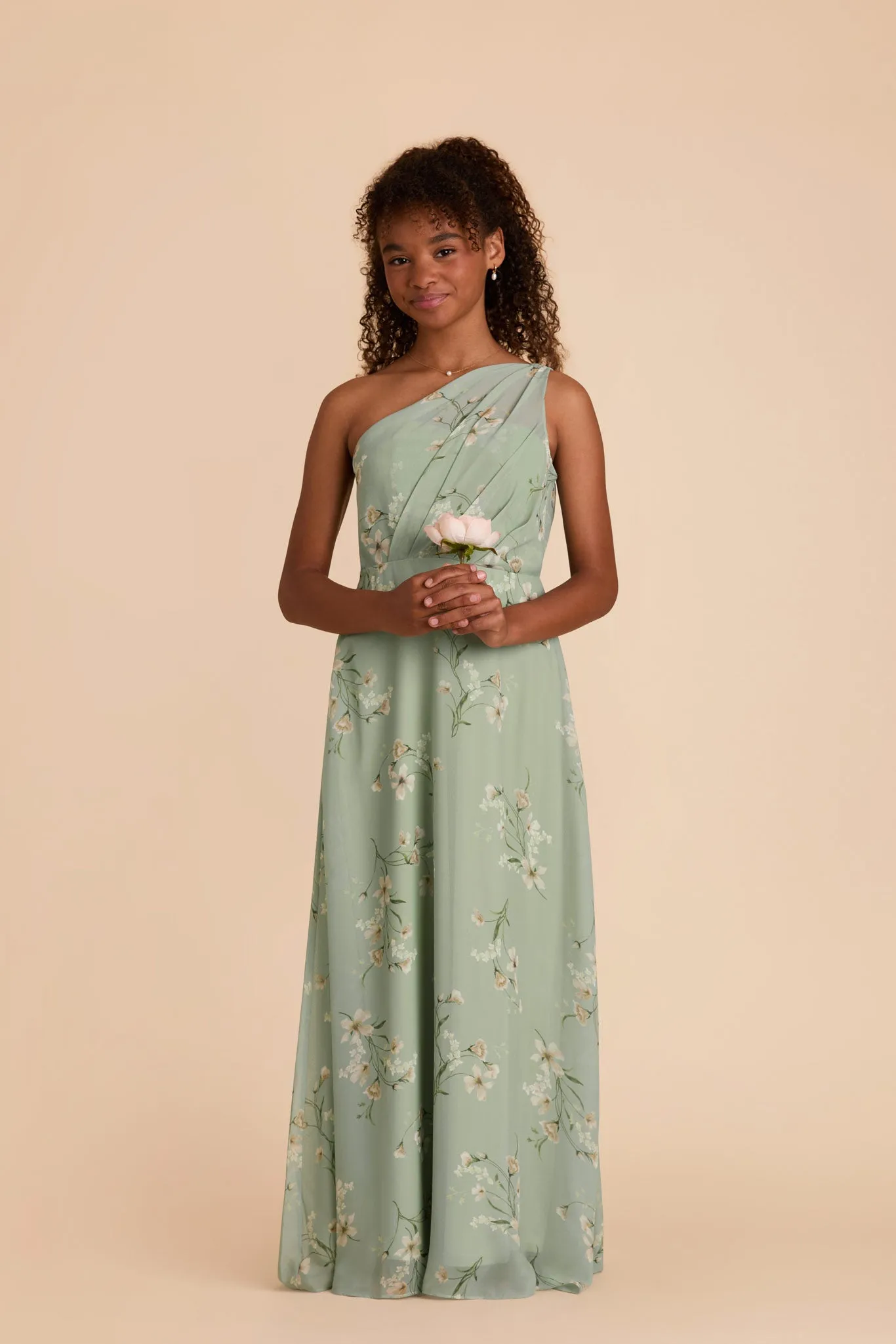 Kiara Junior Chiffon Dress - Sage Le Fleur sold by Birdy Grey product image thumbnail 2