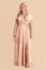 Jackson Chiffon Dress - Pale Blush sold by Birdy Grey