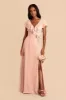 Jackson Chiffon Dress - Pale Blush sold by Birdy Grey