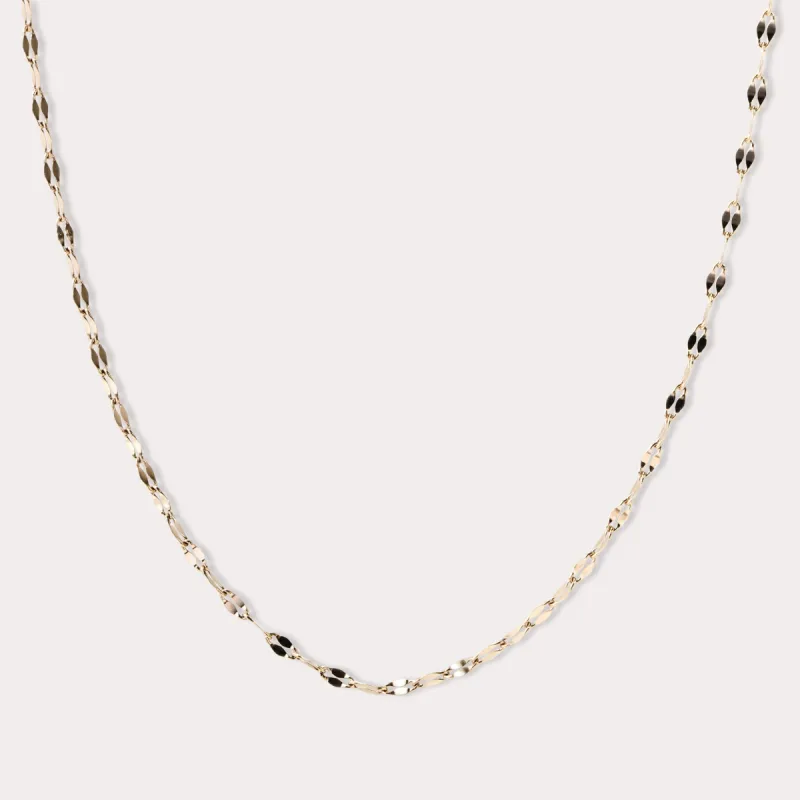 Stainless Diamond Cut Chain - Gold sold by Birdy Grey