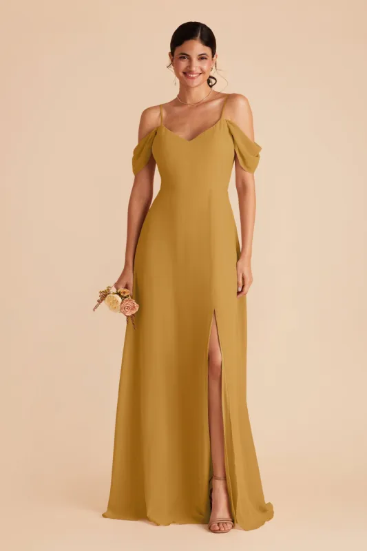 Devin Convertible Dress - Marigold sold by Birdy Grey