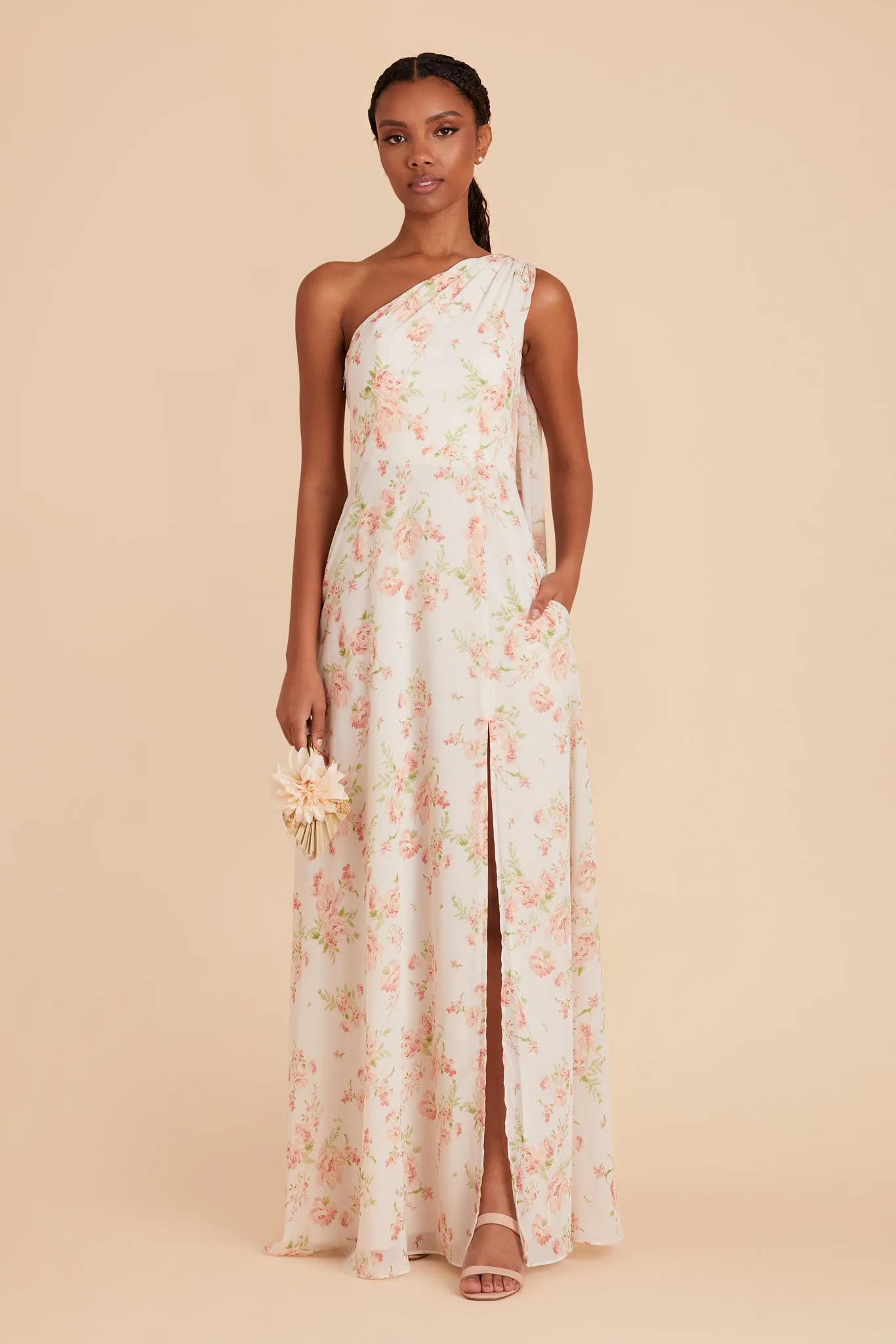 Melissa Chiffon Dress - Whimsical Blooms sold by Birdy Grey product image thumbnail 2