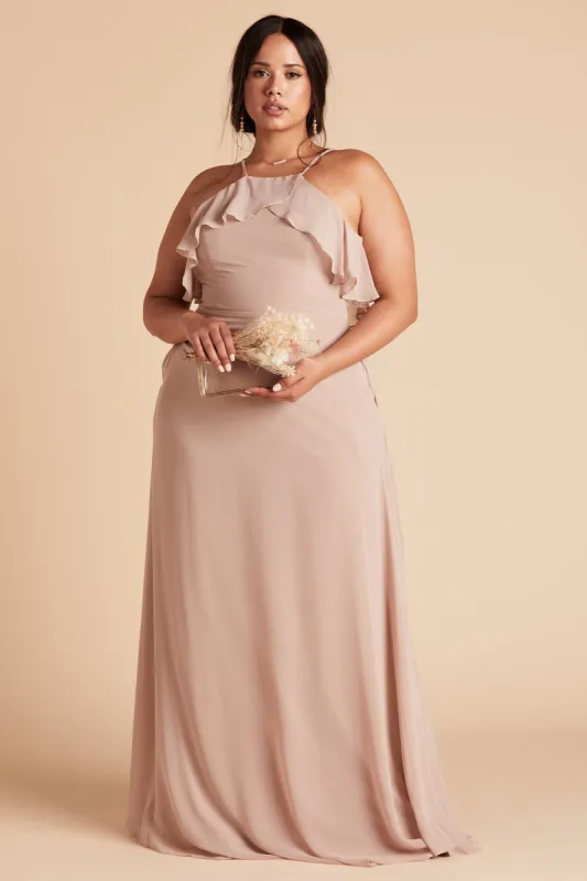 Jules Dress - Taupe sold by Birdy Grey