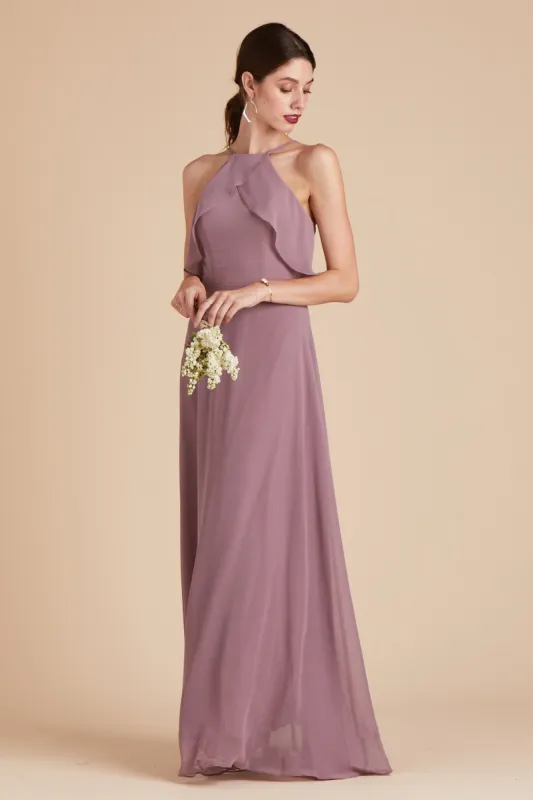 Jules Dress - Dark Mauve sold by Birdy Grey