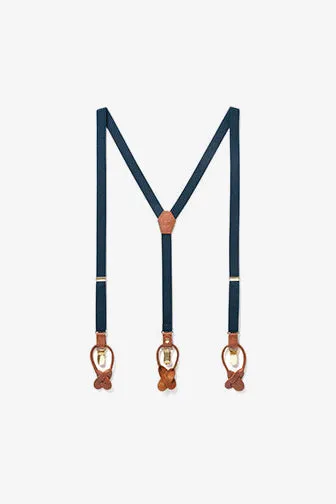 Classic Suspenders By Suitshop - Navy sold by Birdy Grey product image thumbnail 2