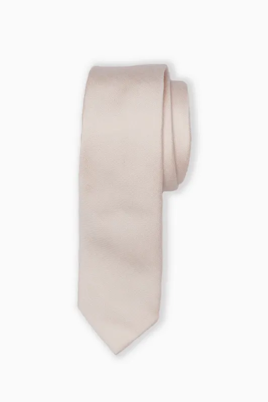 Simon Necktie - Pale Blush sold by Birdy Grey