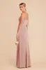 Anne Matte Satin Dress - English Rose sold by Birdy Grey