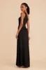 Kira Matte Satin Dress - Black sold by Birdy Grey