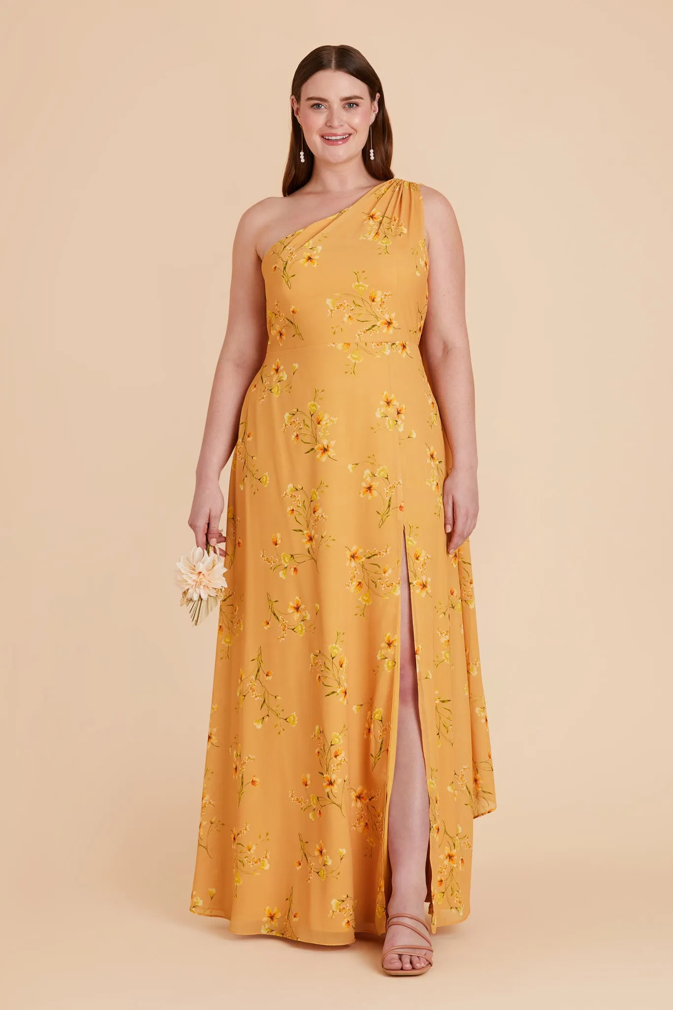 Melissa Chiffon Dress - Marigold Le Fleur sold by Birdy Grey product image thumbnail 2