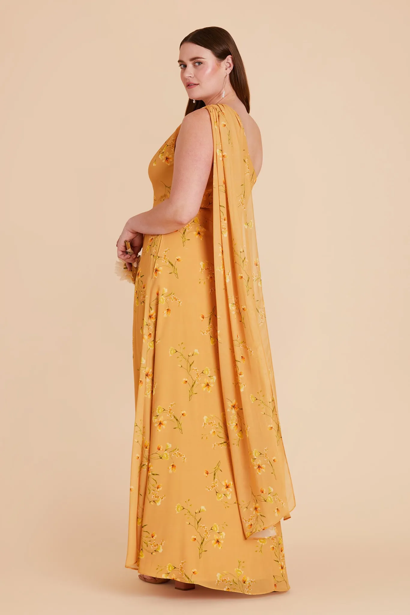 Melissa Chiffon Dress - Marigold Le Fleur sold by Birdy Grey product image thumbnail 5