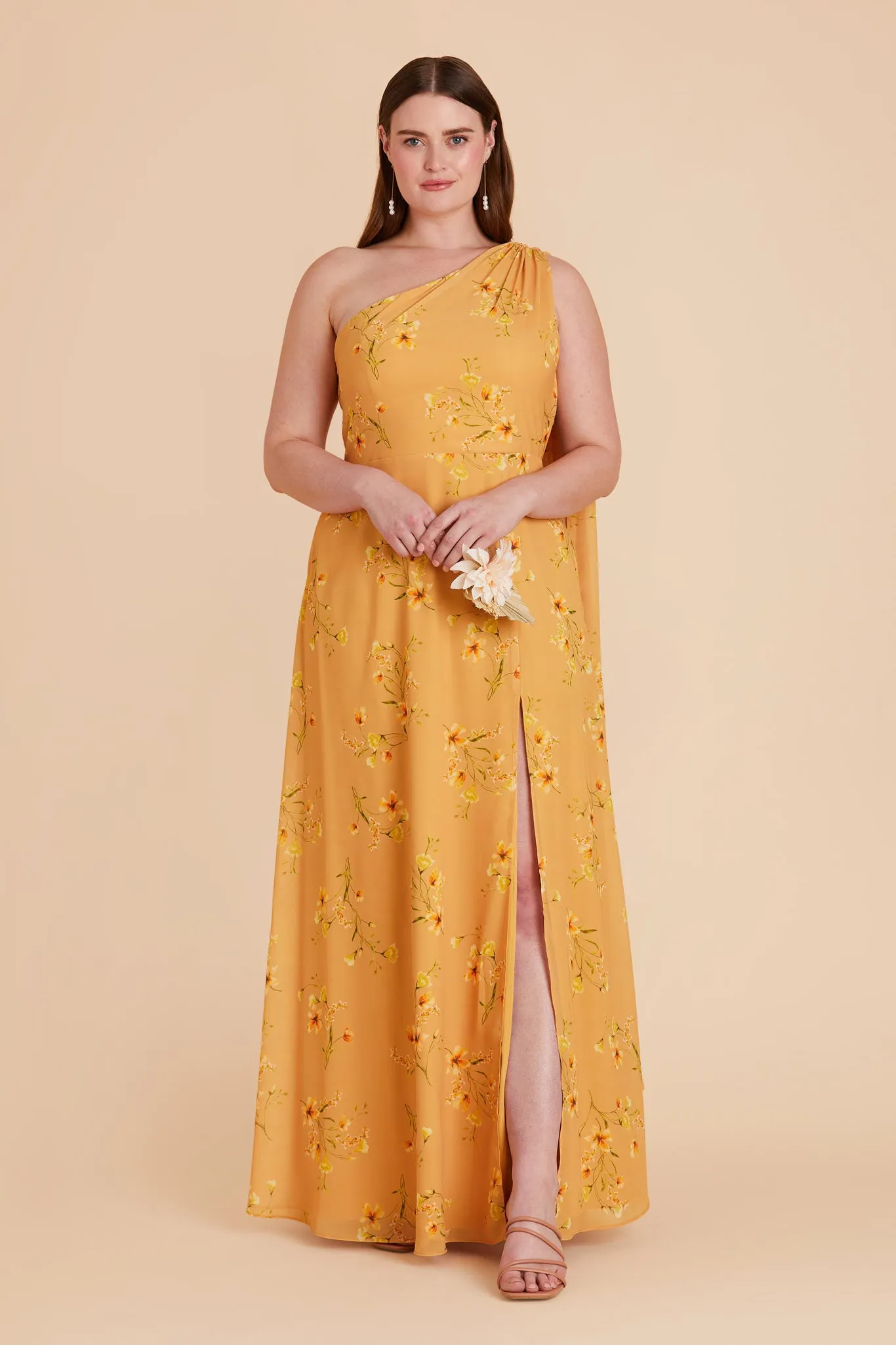 Melissa Chiffon Dress - Marigold Le Fleur sold by Birdy Grey product image thumbnail 3