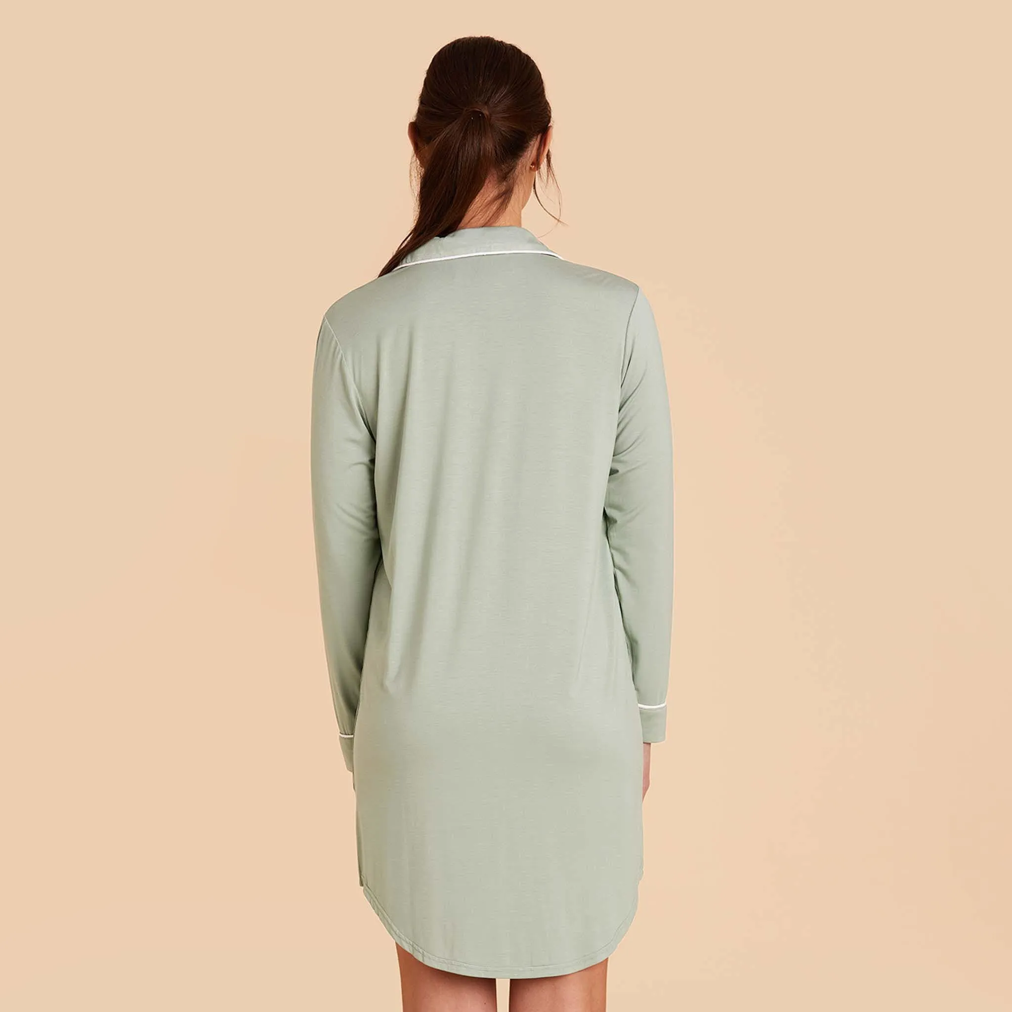 Kamryn Sleepshirt - Sage sold by Birdy Grey product image thumbnail 5