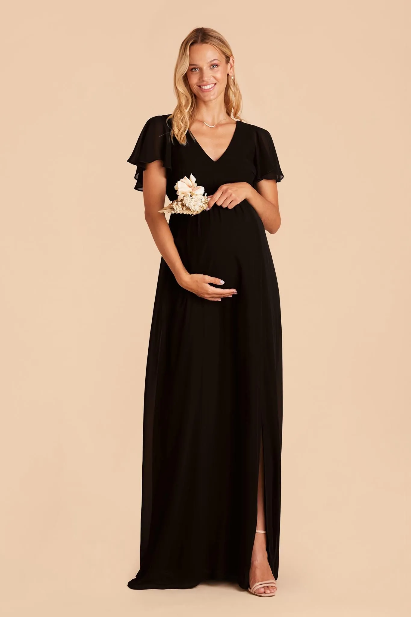 Hannah Empire Dress - Black sold by Birdy Grey product image thumbnail 2