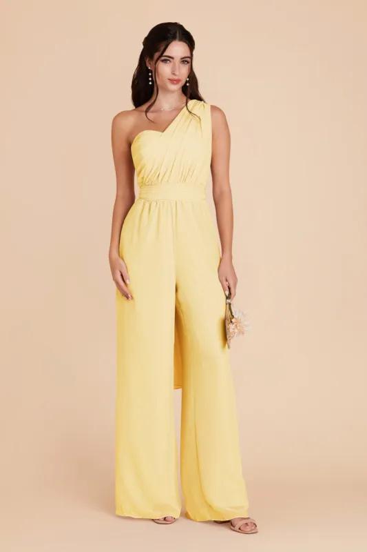 Gigi Convertible Jumpsuit - Lemon Sorbet sold by Birdy Grey