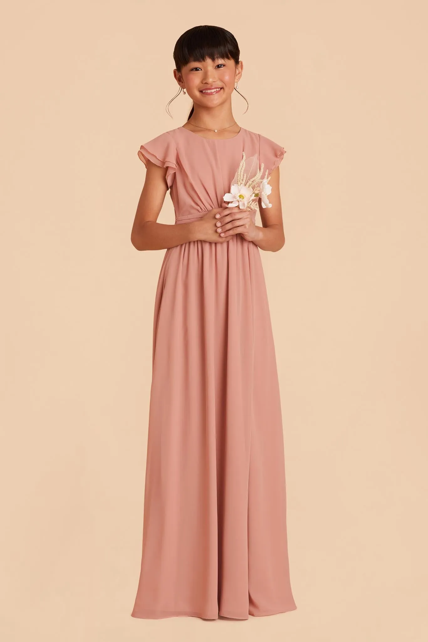 Celine Junior Dress - Dusty Rose sold by Birdy Grey product image thumbnail 2