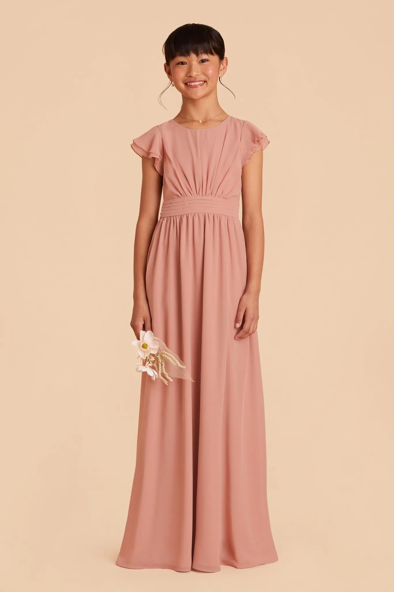 Celine Junior Dress - Dusty Rose sold by Birdy Grey