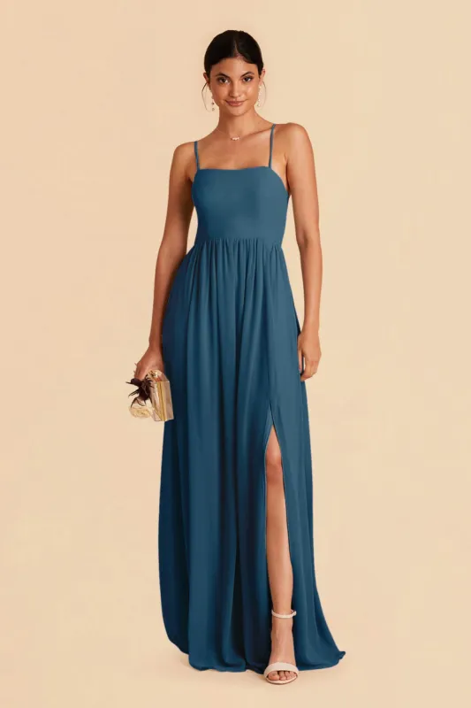 August Convertible Dress - Ocean Blue sold by Birdy Grey