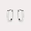 Solene Huggie Earrings - Silver sold by Birdy Grey