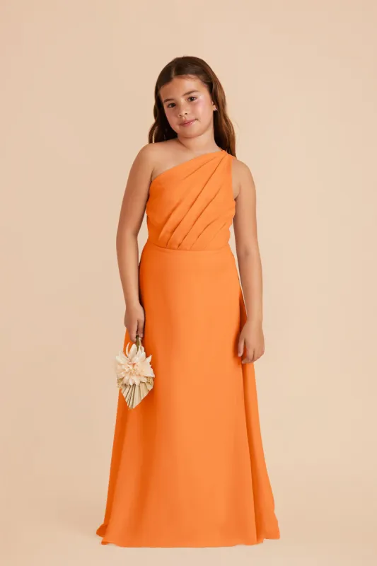 Kiara Junior Chiffon Dress - Apricot sold by Birdy Grey